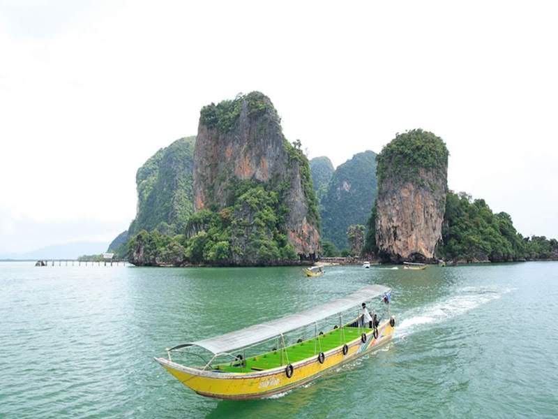 Day Tour Phang Nga Bay by Longtail Boat From Khao Lak - Private Tour 