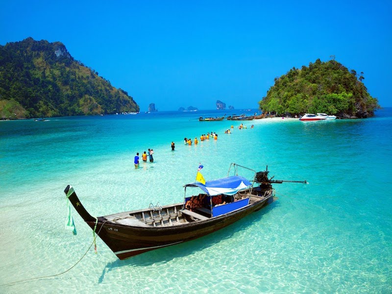 4 Islands Sightseeing and Snorkeling Tour by Longtail Boat from Krabi - Joint Tour