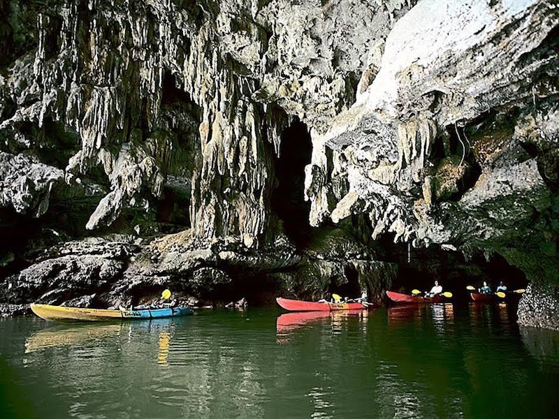 Half-Day Sea Caves Kayaking at Bor Thor from Krabi - Joint Tour