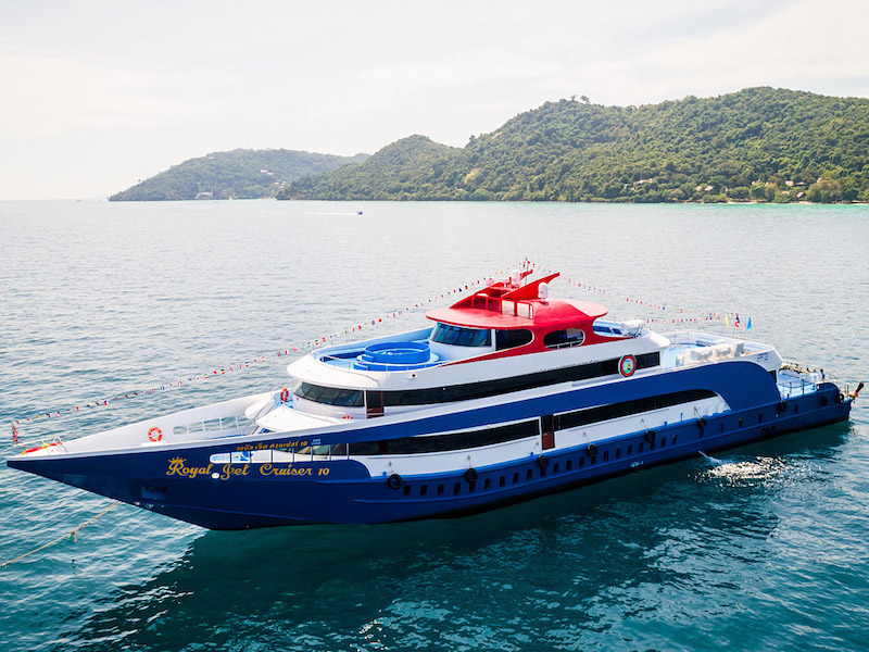 Full Day Phi Phi Island Tour by Royal Jet Cruiser From Phuket - Joint Tour